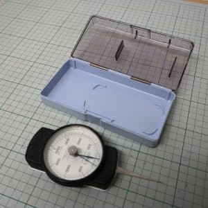 CORREX Federwaage Kugelfühler 2000g Portable Gram Force Meter Tensiometer