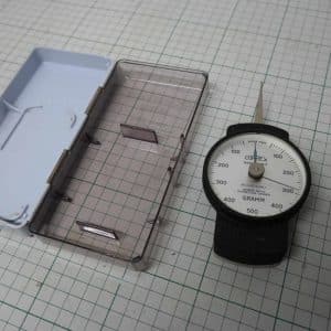 CORREX Federwaage Kugelfühler 500g Portable Gram Force Meter Tensiometer