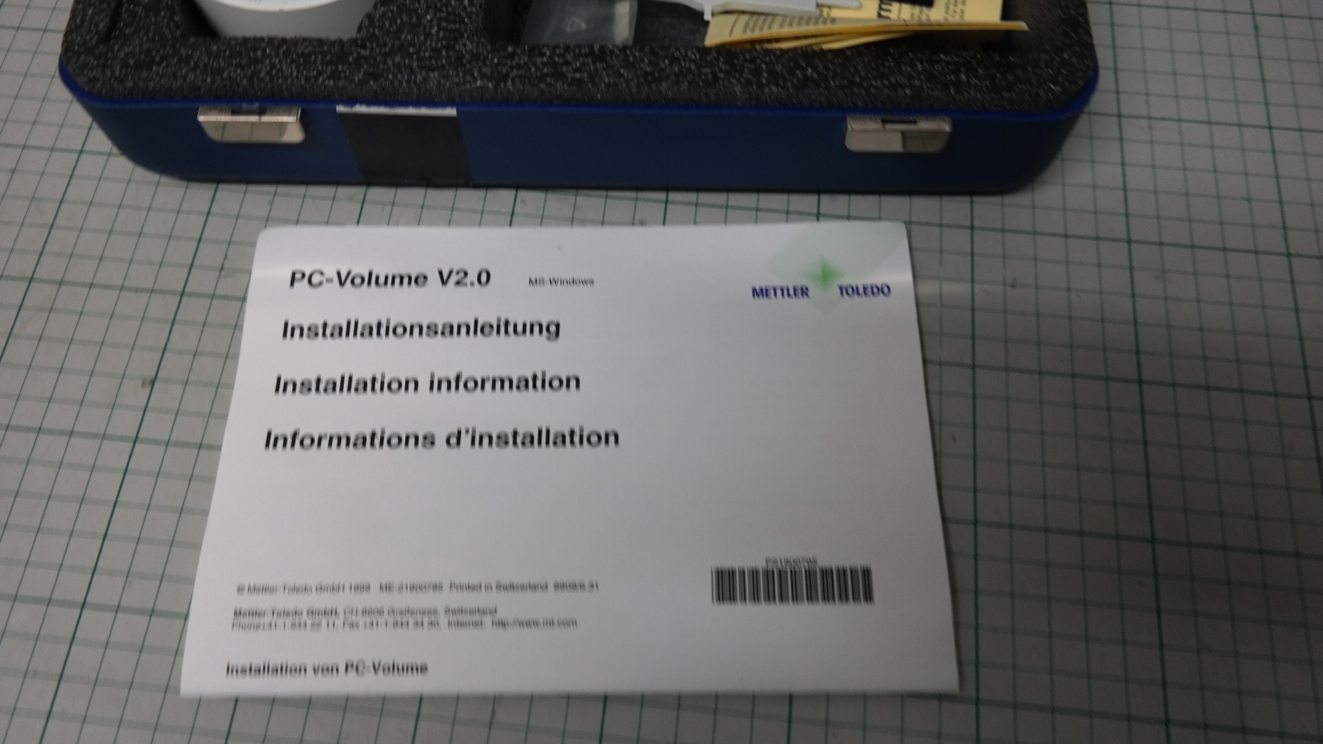 Mettler Toledo™ pipette Calibration Kit with pcvolume software TME