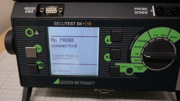 Gmc Gossen Metrawatt Secutest SII+10 DIN VDE 0702 (BGV A3) appliance tester - Image 12