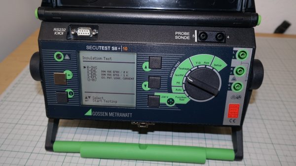 Gmc Gossen Metrawatt Secutest SII+10 DIN VDE 0702 (BGV A3) appliance tester - Image 10