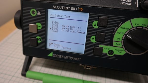 Gmc Gossen Metrawatt Secutest SII+10 DIN VDE 0702 (BGV A3) appliance tester - Image 7