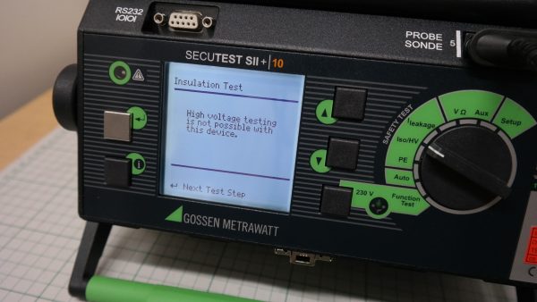 Gmc Gossen Metrawatt Secutest SII+10 DIN VDE 0702 (BGV A3) appliance tester - Image 5