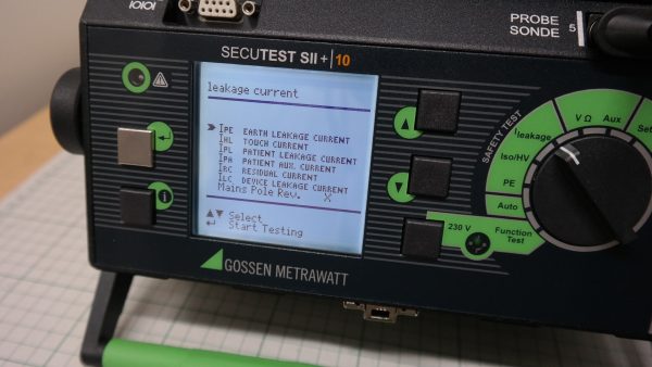 Gmc Gossen Metrawatt Secutest SII+10 DIN VDE 0702 (BGV A3) appliance tester - Image 4