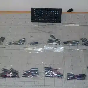 Lot of Universal Reduction Screw Synthes cabinet titanium depuy