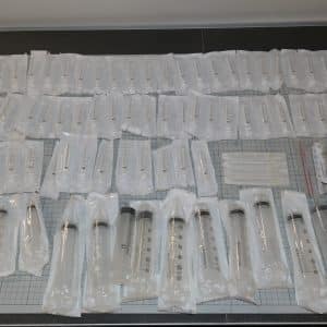 Lot of bd plastipak injectiespuiten Spritzen SYRINGE / Medical Luer Syringes CATHETER TIP