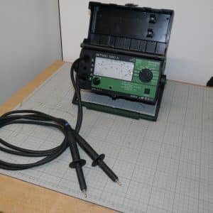 Gossen Metrawatt Metriso 5000A Megger /Hochspannungsmeßgerät M580A