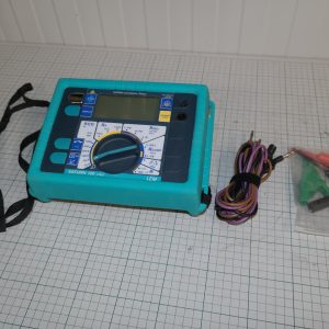 Saturn 100 Plus LEM Norma installation tester W/O BATTERY COVER_HOLDER!!! electrical safety testing