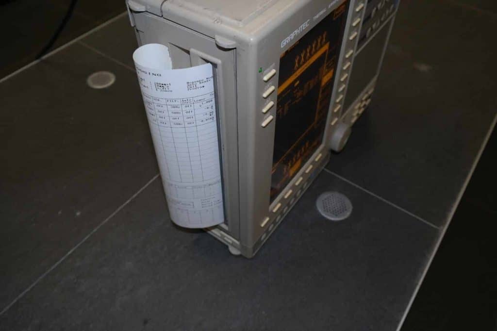 AS-IS Graphtec WR9000 Thermal Array power analyzer / recorder 4 channel ...