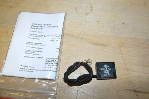 Bruel & Kjaer B&K 4572 ACCELEROMETER /transducer 4572d - TME Trading ...