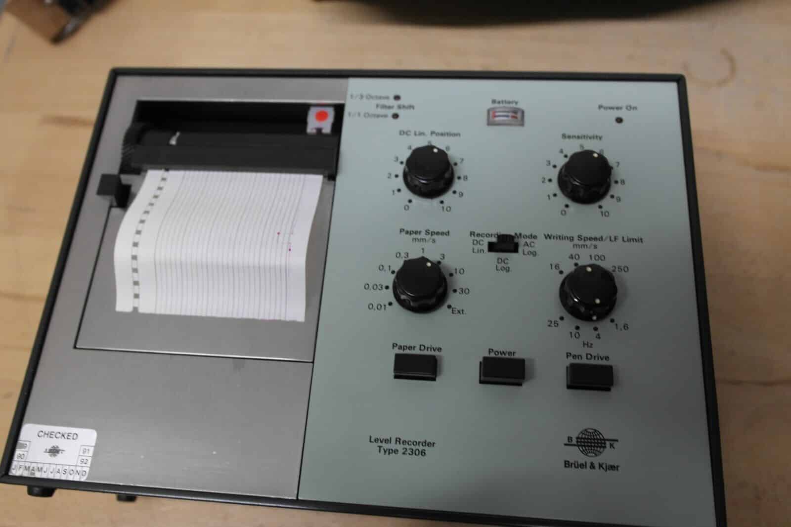 Bruel & Kjaer B&K  Type 2306 Level Recorder / Pegelschreiber / drucker - Image 5