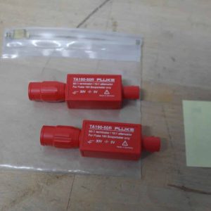 Fluke TR190-50R Terminator / TA190-50R BNC Feed Through Terminator  50 OHM