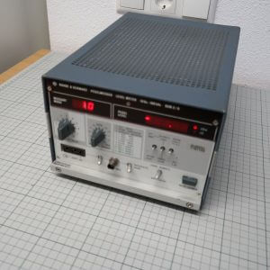 Rohde & Schwarz Sun 2/U audio pegelmesser / levelmeter 10hz-100khz rare item !