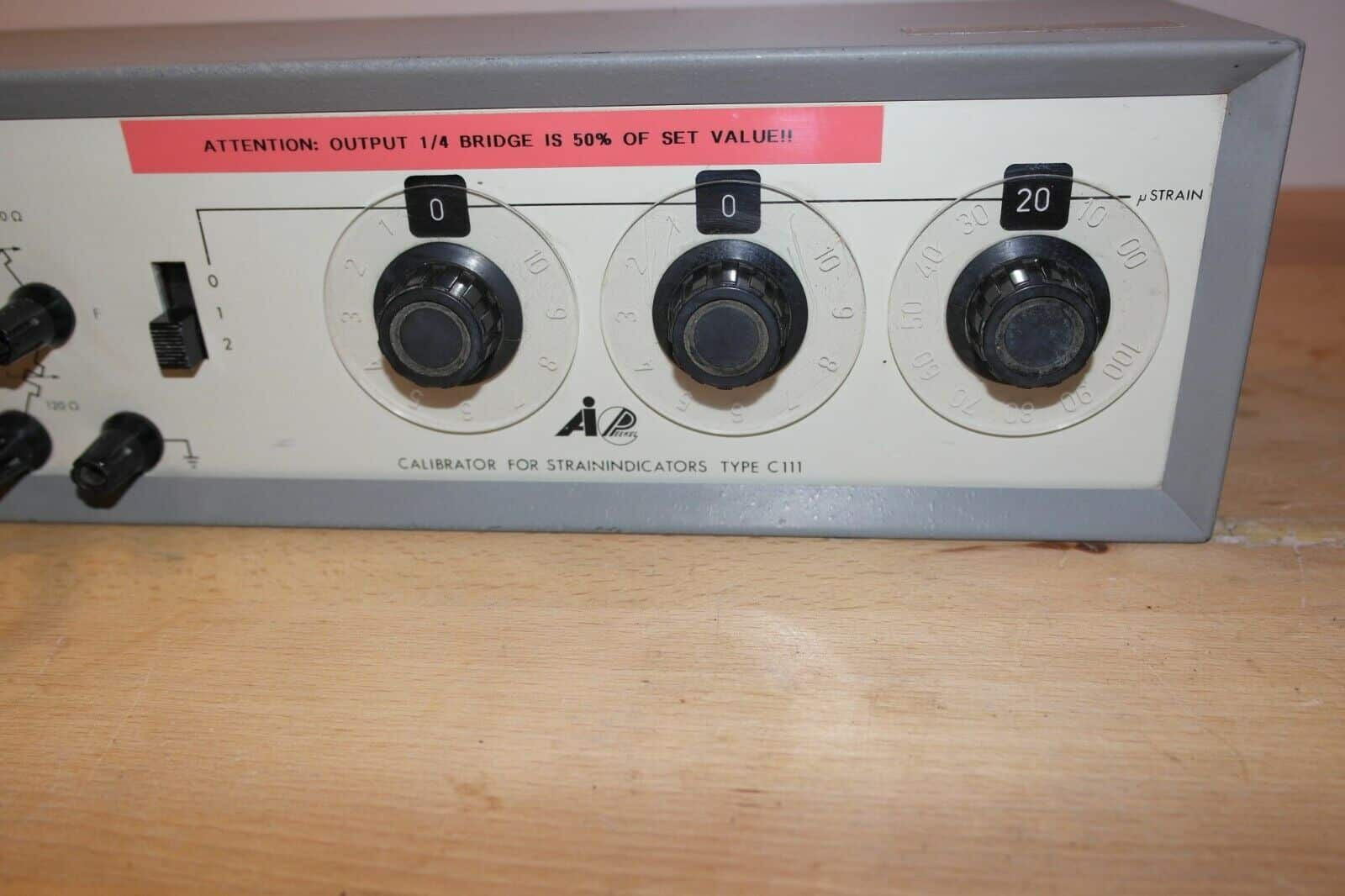 Calibrator for strain indicators Peekel type C 111 - Image 5